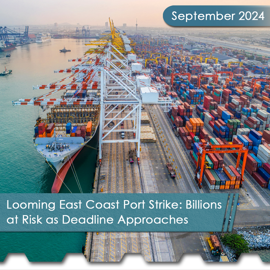 Subscribe To The View! 20 Looming East Coast Port Strike Square - The Chemical Company
